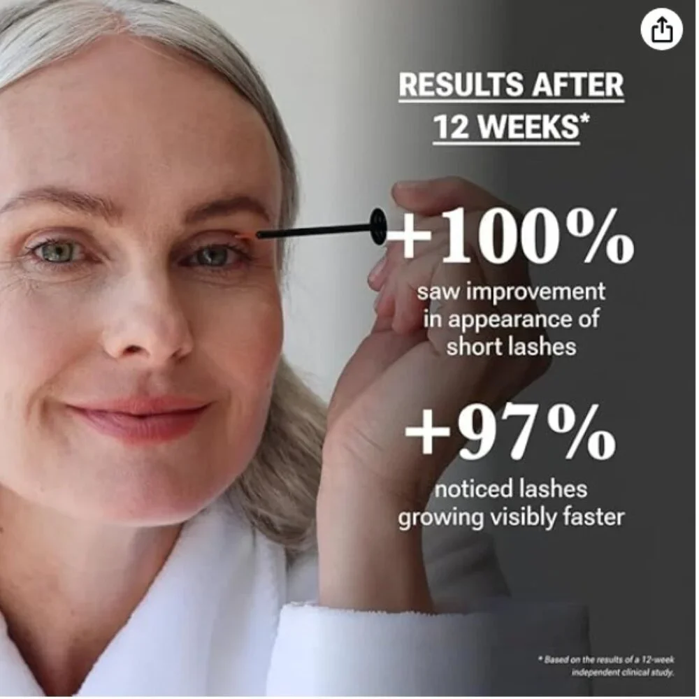 NULASTIN Eyelash Serum for Thicker Looking Lashes